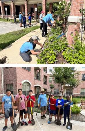 Boy Scouts – Service with a Smile