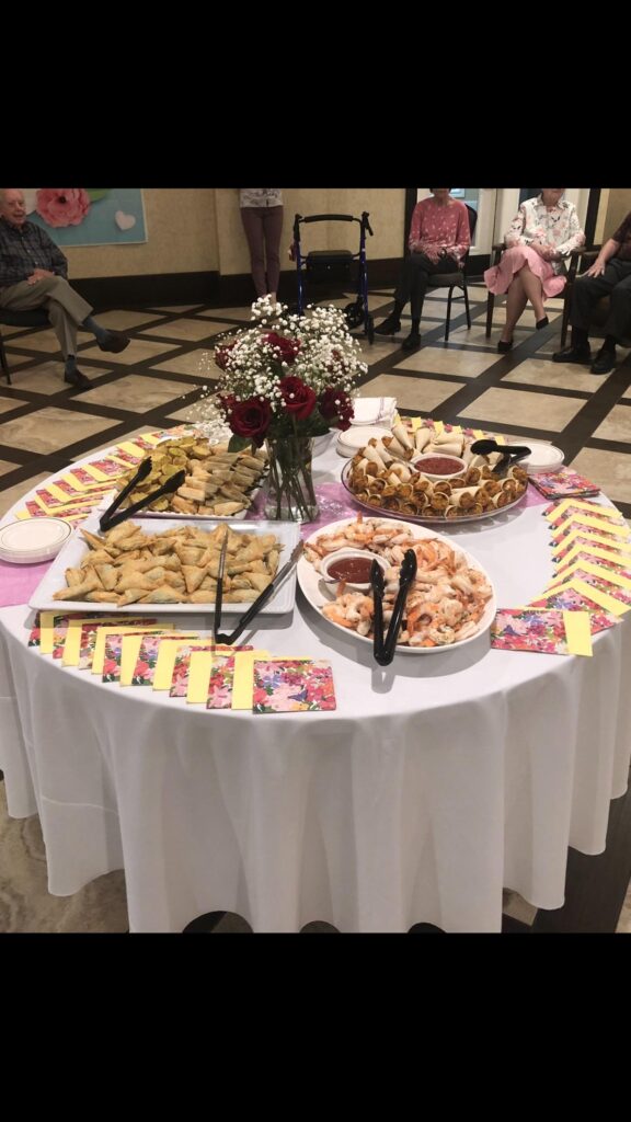 MOTHER DAY RECEPTION