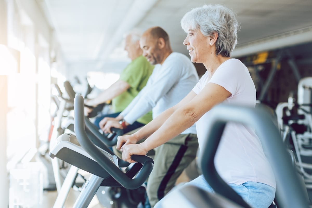 The Abbey | Group Fitness Class At Senior Wellness Center