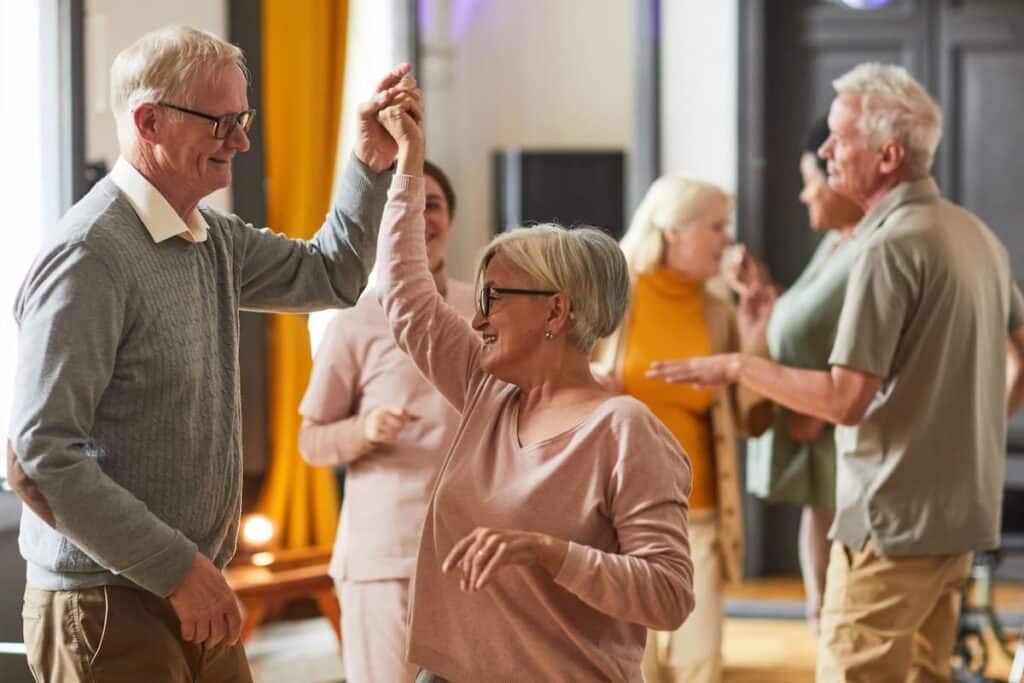 The Abbey | Seniors Dancing In A Retirement Home