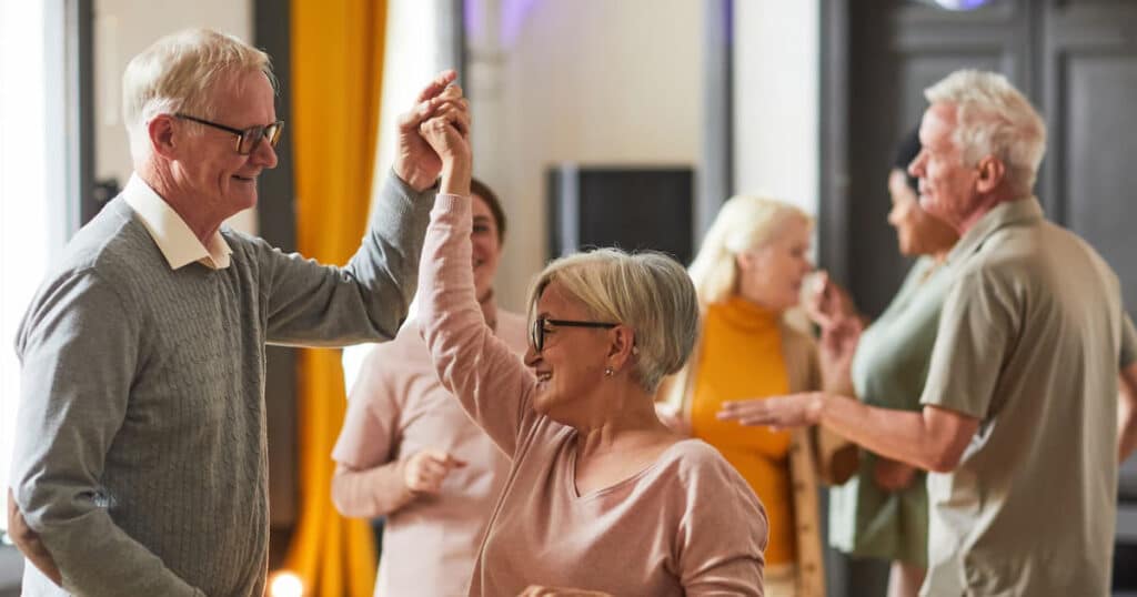 The Abbey | Seniors Dancing In A Retirement Home