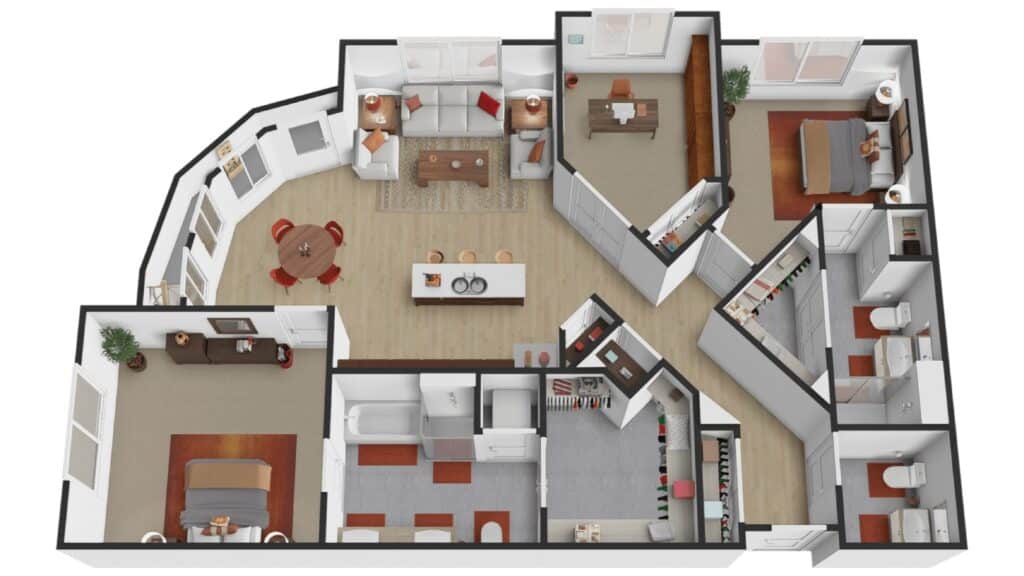 The Abbey | The Brentwood Floor Plan